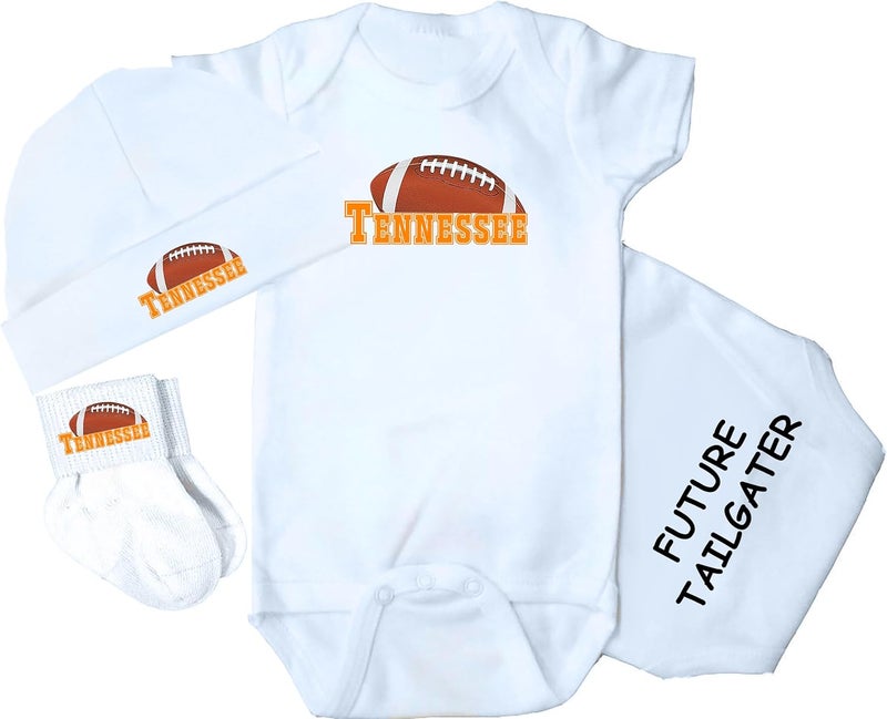 Future Tailgater 3 Piece Baby Clothing Set for Tennessee Football Fans - Image 1